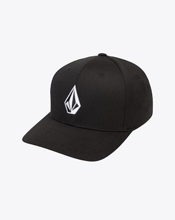 Šiltovka Volcom Full Stone Flexfit Hat, Black