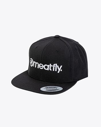 Šiltovka Meatfly Rens Snapback, Black