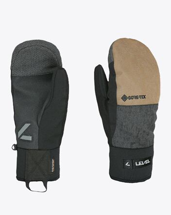 Pánske rukavice Level Matrix Mitt Gore-Tex, Olive Green