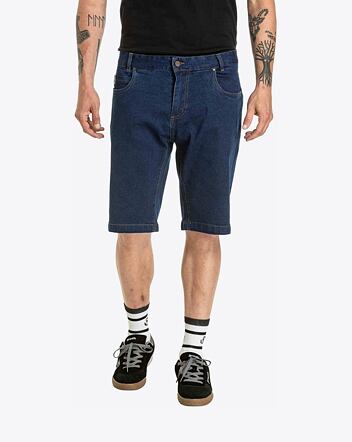 Pánske kraťasy Meatfly Just 2.0 Denim, Rinse Wash