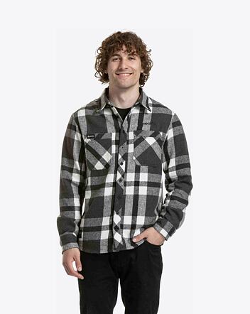 Pánska košeľa Meatfly Woody Premium, Black