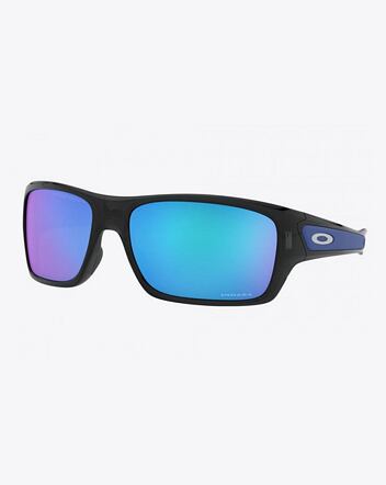 Slnečné okuliare Oakley Turbine, Matte Black / Prizm Sapphire