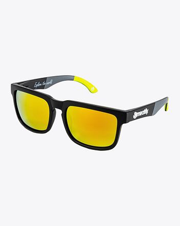 Slnečné okuliare Meatfly Memphis, Lime Stripes