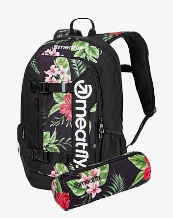 Batoh Meatfly Basejumper, Tropical Black, 22 L