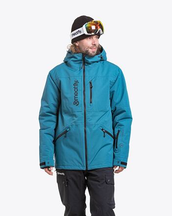 Pánska SNB & SKI bunda Meatfly Helios, Deep Ocean