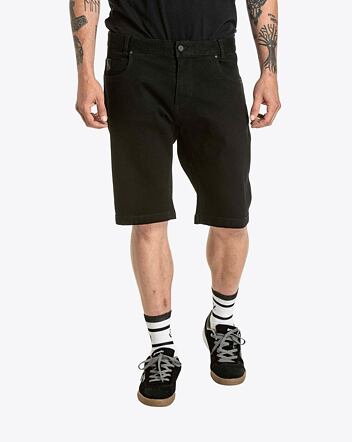 Pánske kraťasy Meatfly Just 2.0 Denim, Black