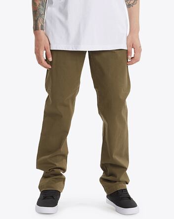 Pánske nohavice DC Shoes Worker Chinos, Ivy Green