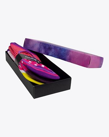 Ponožky Meatfly Low Sock Gift Pack, Yellow Stripe