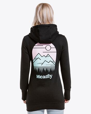 Dámska mikina Meatfly Jinx, Black