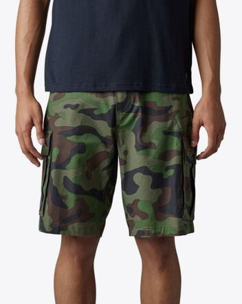 Pánske šortky Fox Slambozo Camo, Green Camo