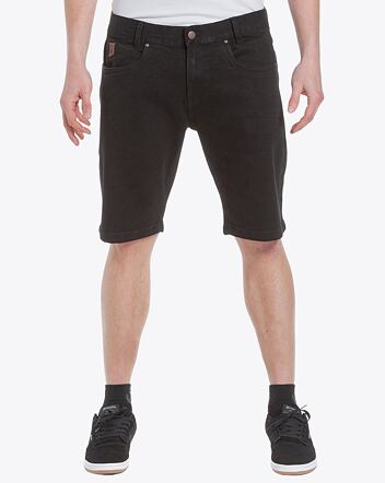 Pánske kraťasy Meatfly Just Denim, Black