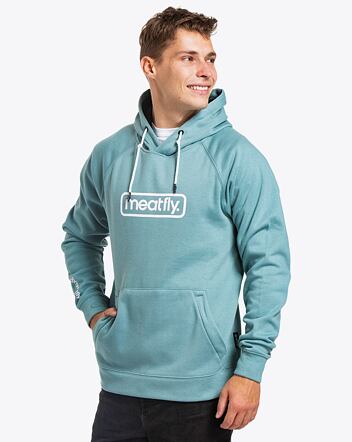 Pánska technická mikina Meatfly Gravel, Dusty Mint