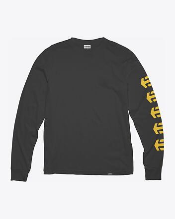 Pánske tričko Etnies Thomas Hooper L/S, Black