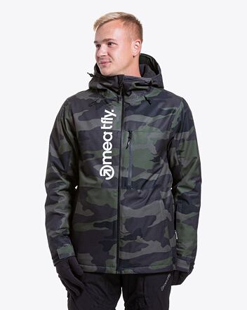 Pánska SNB & SKI bunda Meatfly Manifold, Rampage Camo