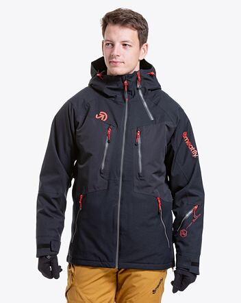 Pánska SNB & SKI bunda Meatfly Cronos, Black