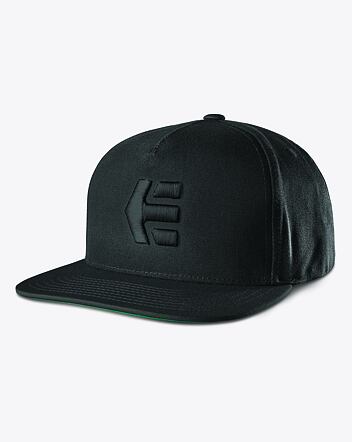 Šiltovka Etnies Icon Snapback, Black/Black
