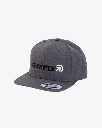 Šiltovka Meatfly Skipper Snapback, Dark Grey