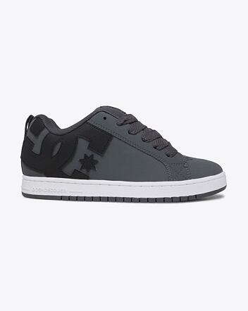 Pánske topánky DC Shoes Court Graffik, Dk Grey/Black/White
