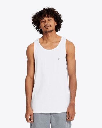 Pánske tričko Volcom Stone Blanks Bsc Tt, White