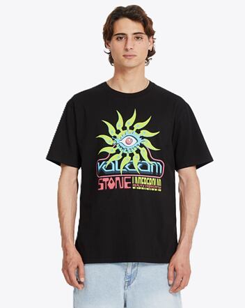 Pánske tričko Volcom Realityfab Bsc Sst, Black