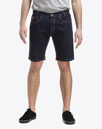 Meatfly Just 19 Denim Shorts, B - Dark Blue