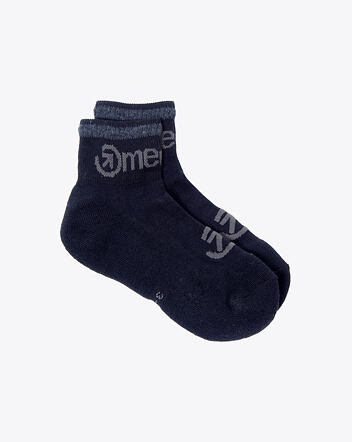 Ponožky Meatfly Logo Middle Socks - CO, C - Black