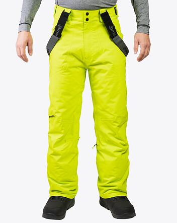 Pánske SNB & SKI nohavice Meatfly Gnar, Acid Lime
