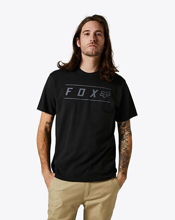 Pánske tričko Fox Pinnacle Ss Premium Tee, Black/Black