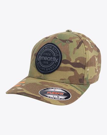 Šiltovka Meatfly Raptor Flexfit, Multicam