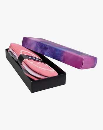 Ponožky Meatfly Low Sock Gift Pack, Pink Stripe
