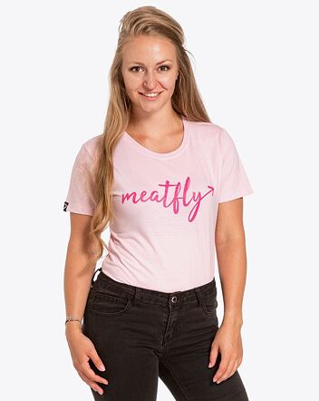 Dámske tričko Meatfly Luna, Baby Pink