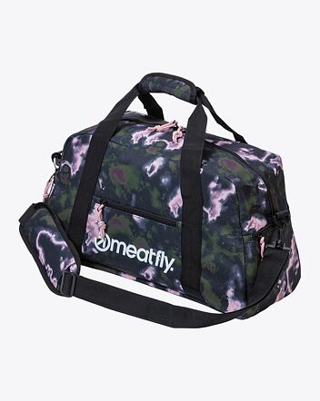 Cestovná taška Meatfly Mavis, Storm Camo Pink