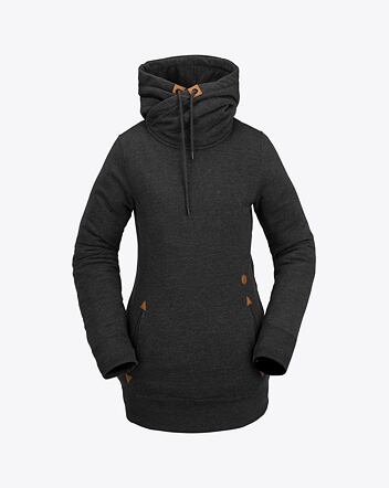 Dámska mikina Volcom Tower P/O Fleece, Black