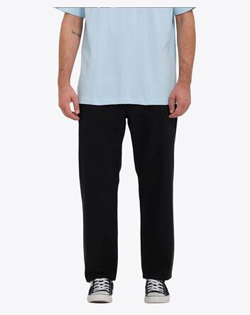 Pánske nohavice Volcom Modown Tapered Denim, Black