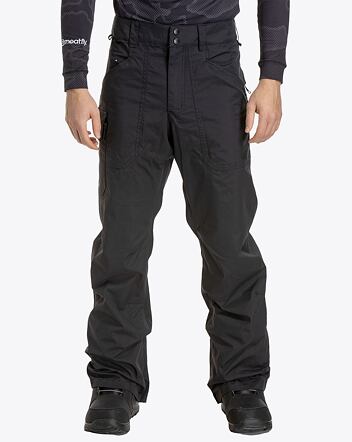 Pánske SNB & SKI nohavice Meatfly Oggy, Black