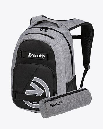 Batoh Meatfly Exile, Black / Grey Heather, 24 L