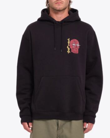 Pánska mikina Volcom Noder Po, Black