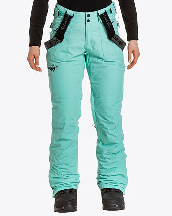 Dámske SNB & SKI nohavice Meatfly Foxy, Mint