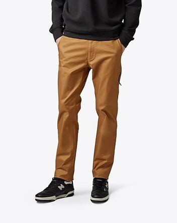 Pánske nohavice Fox Essex Stretch Slim, Cognac