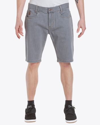 Pánske kraťasy Meatfly Just Denim, Grey