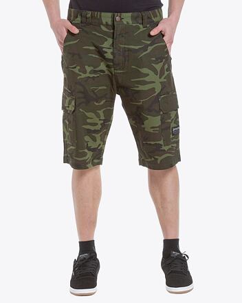 Pánske kraťasy Meatfly Syndróm, Camo Ripstop