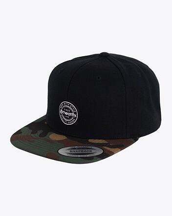 Šiltovka Meatfly Gruman Premium Snapback, Coordinates Black/Green Camo