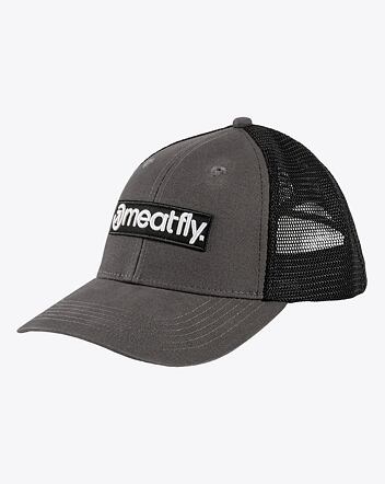 Šiltovka Meatfly Caleb Trucker, Basic Logo Grey