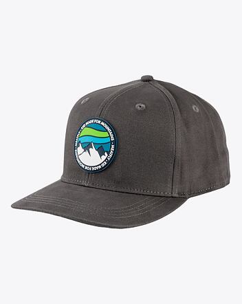 Šiltovka Meatfly Tyler Snapback, Blue Mountain / Grey