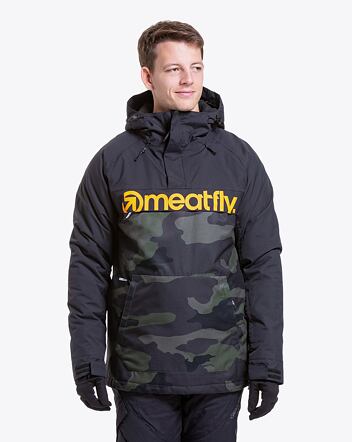 Pánska SNB & SKI bunda Meatfly Slinger, Rampage Camo