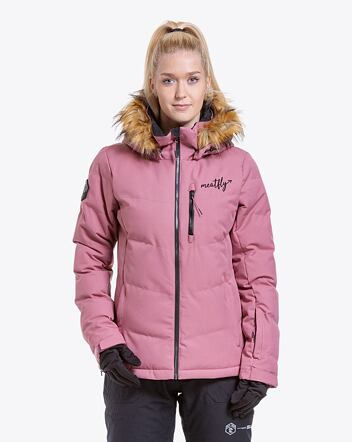 Dámska SNB & SKI bunda Meatfly Bonie, Dusty Rose