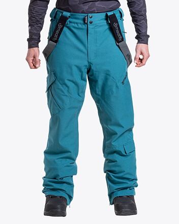 Pánske SNB & SKI nohavice Meatfly Ghost, Teal Blue
