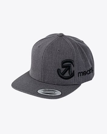Šiltovka Meatfly Jacob Snapback, Dark Grey