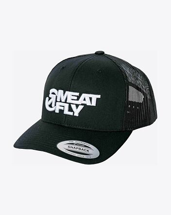 Šiltovka Meatfly Setty Trucker, Black