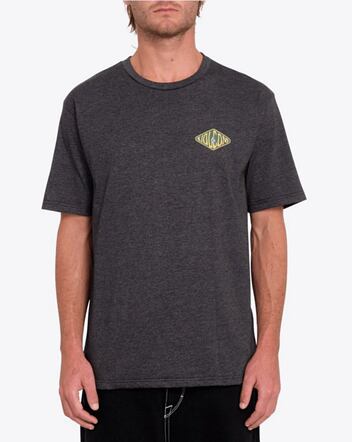 Pánske tričko Volcom Voboxed Hth, Heather Black
